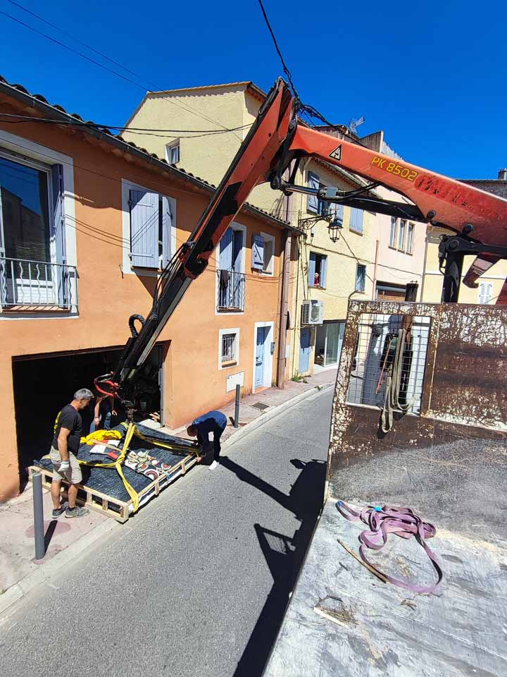 Levage fontaine PMD